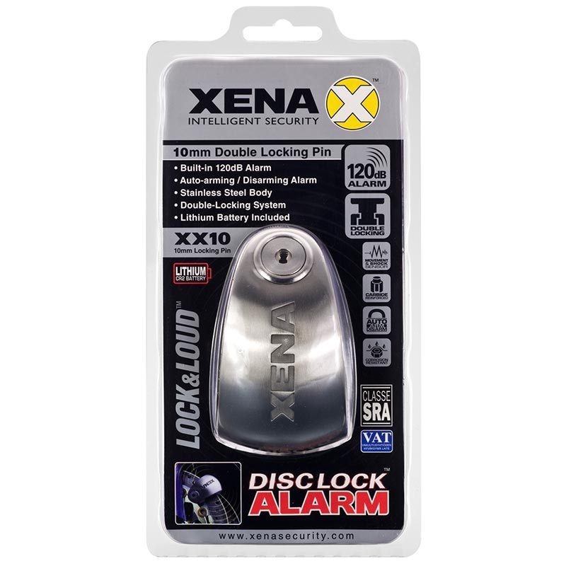 Skivebremselås XENA XX10 sølv