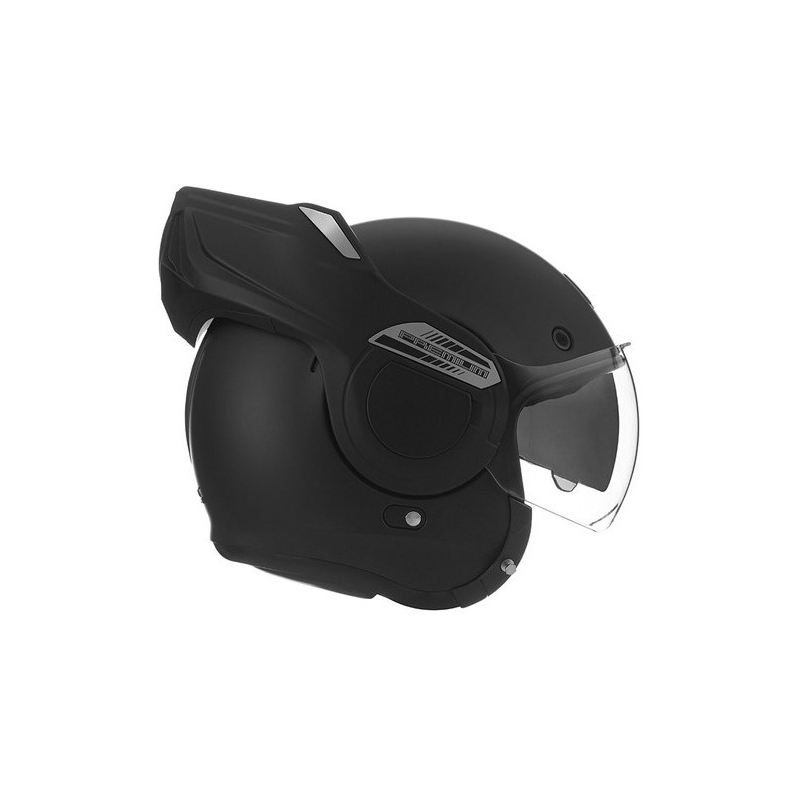NOX PREMIUM Stratos flip-up motorcykelhjelm matsort