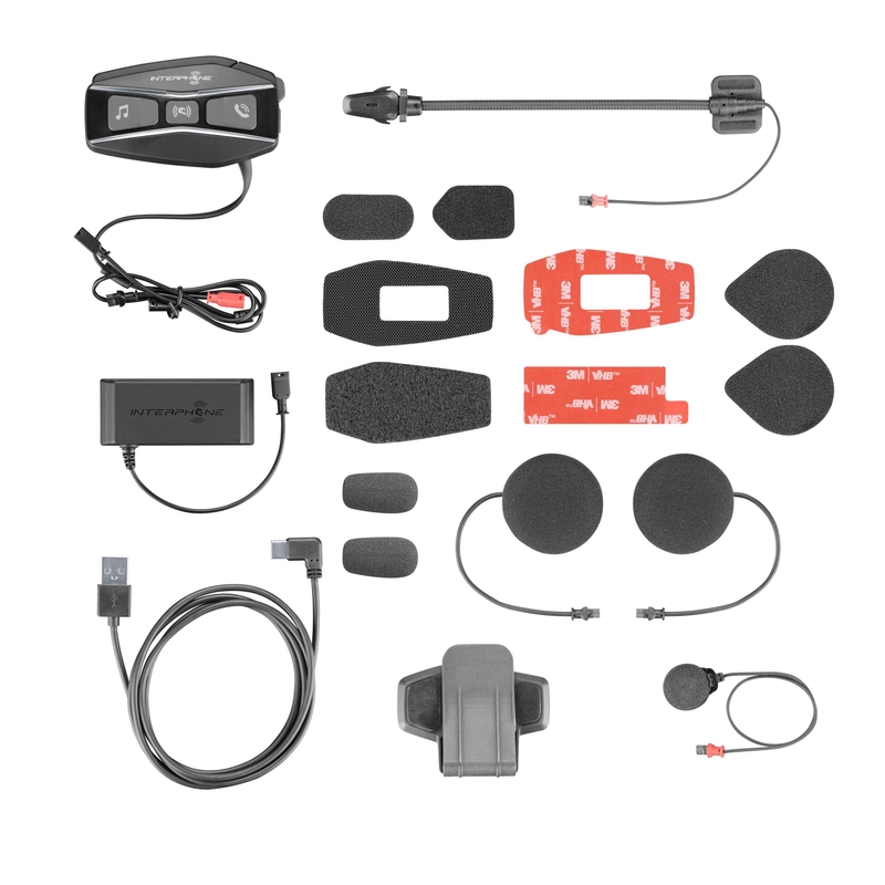 Bluetooth håndfri interfon U-COM16 - dobbeltpakke