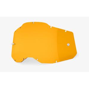 Plexi 100% Racecraft 2/Accuri 2/Strata 2 mørkegul (Antidug)