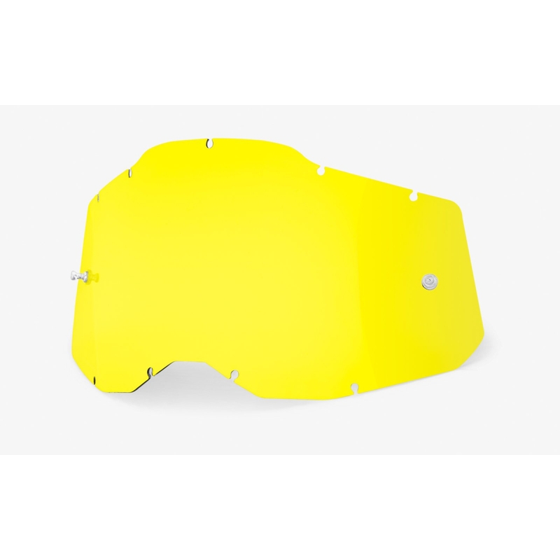 Plexi 100% Racecraft 2/Accuri 2/Strata 2 gul (Antidug)