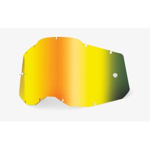 Plexi 100% Racecraft 2/Accuri 2/Strata 2 guldspejl (Antidug)