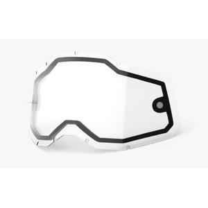 Plexi 100% Racecraft 2/Accuri 2/Strata 2 dobbelt klar (Antidug)