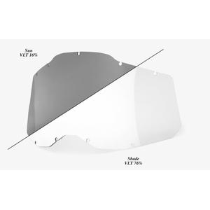 Plexi 100% Racecraft 2/Accuri 2/Strata 2 selvfarvende (Antidug)