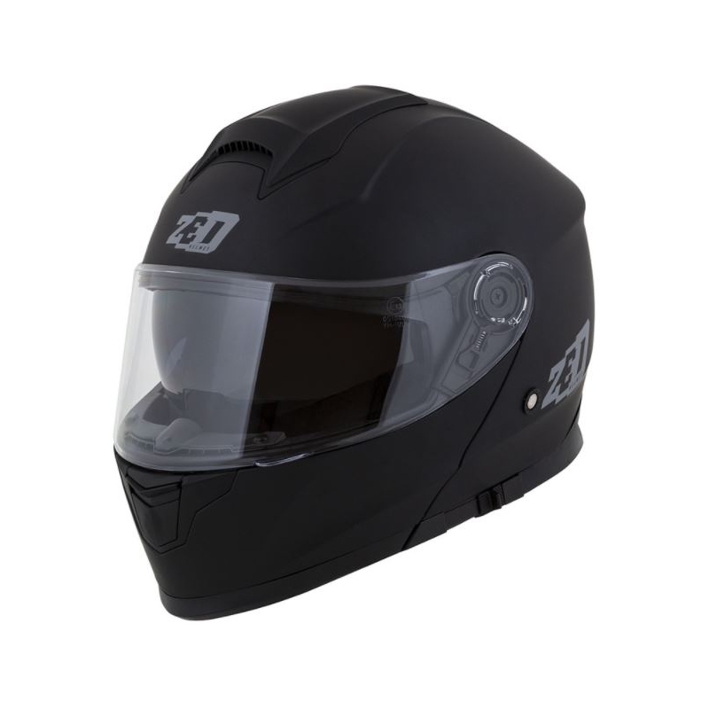 Flip-up motorcykelhjelm ZED F18 sort mat