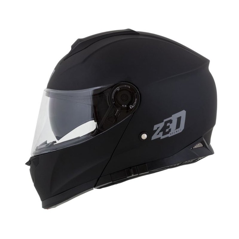Flip-up motorcykelhjelm ZED F18 sort mat