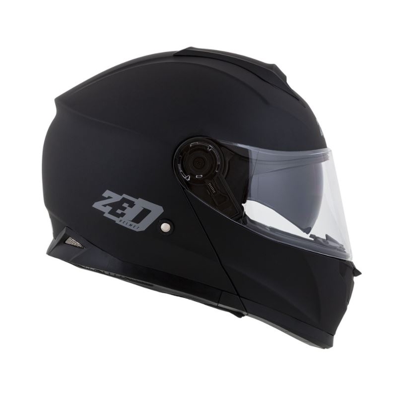 Flip-up motorcykelhjelm ZED F18 sort mat