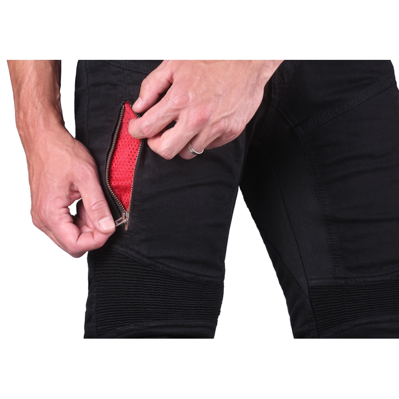 Street Racer Stretch II CE Motorcykeljeans Sort