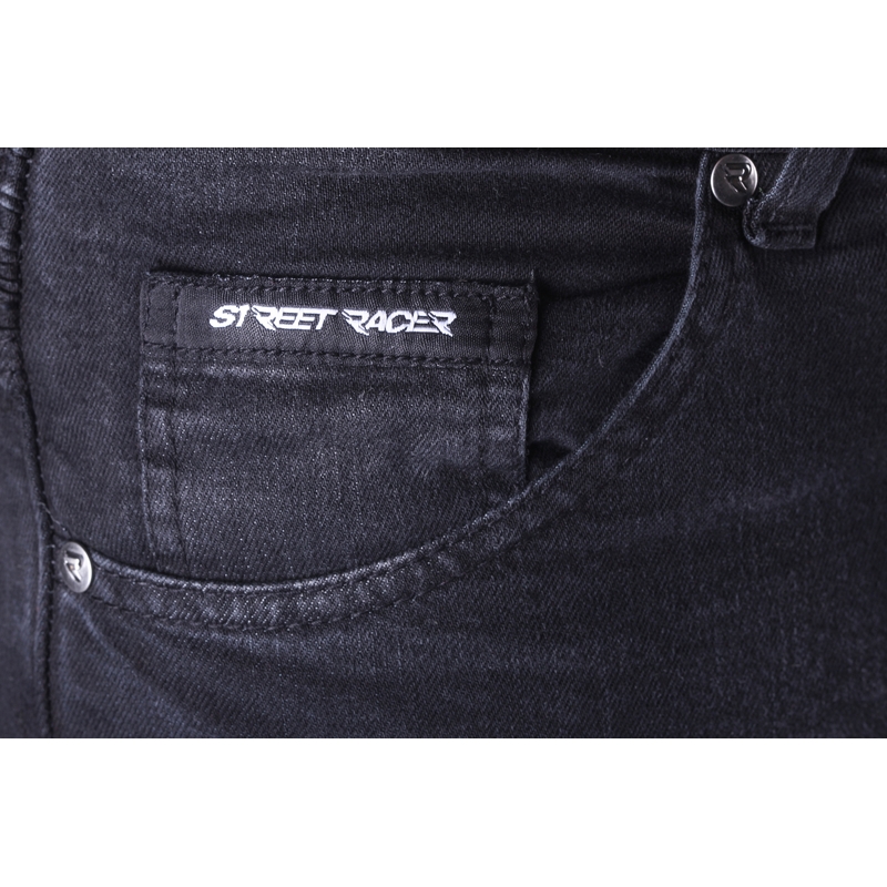 Street Racer Warior CE Extended Jeans Sort udsalg