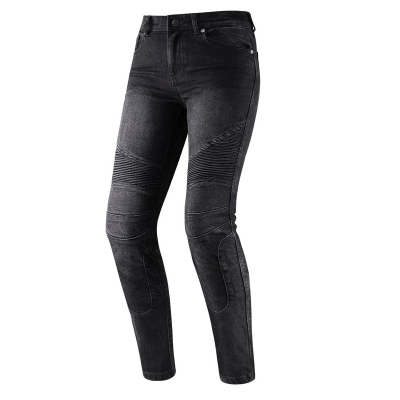 Rebelhorn Vandal Black Motorcycle Jeans til kvinder udsalg