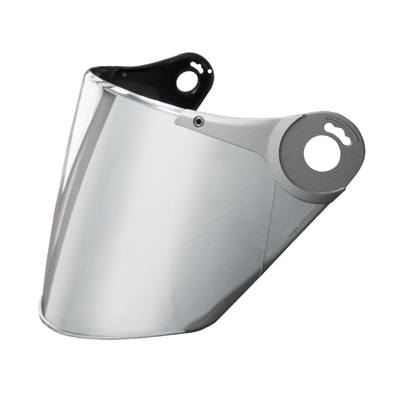 Sølvfarvet iridium-plexi til LS2 OF560/ OF575-hjelme