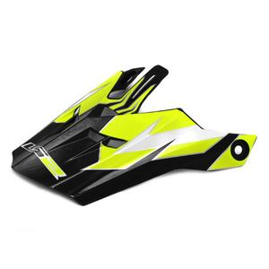 Hjelmvisir til LS2 PEAK MX456 Factory hvid-sort-gul