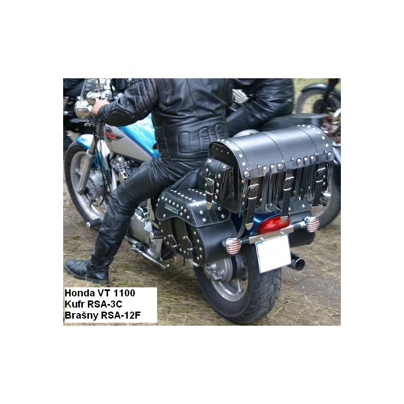 Chopper RSA-12F motorcykeltasker i læder