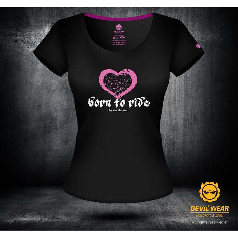 Dámské triko Devils Wear - Born To Ride