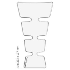 Cover til brændstoftank Print - Maxi Gold clear