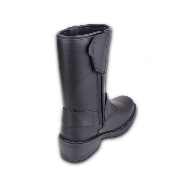 Boty na motorku Kore Black Buckle černé výprodej