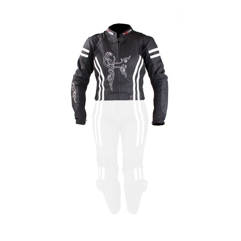 Dámská bunda Tschul 554 černo-bílá výprodej