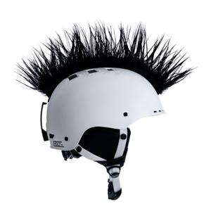 Wiggystyle Mohawk-hjelm Hjelm Sort