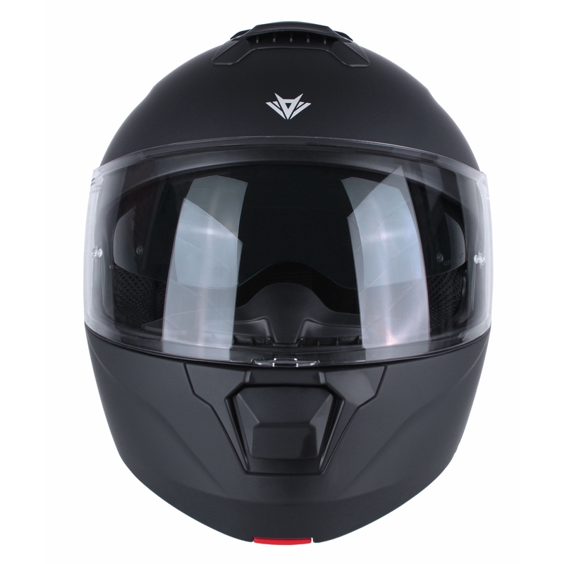 RSA Rival flip-up motorcykelhjelm, mat sort