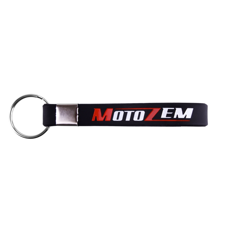 MotoZem nøglering sort