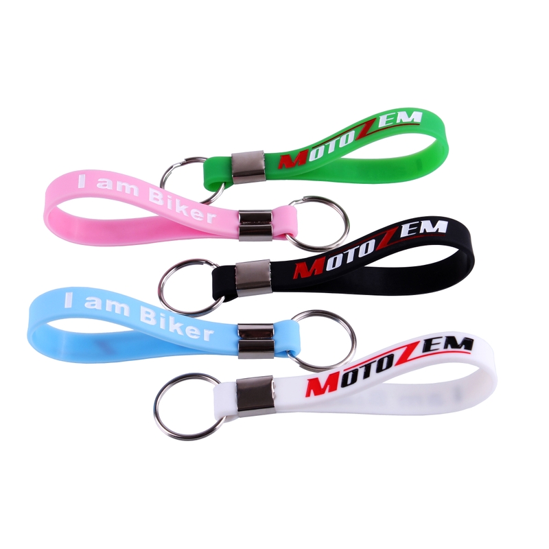 MotoZem nøglering sort