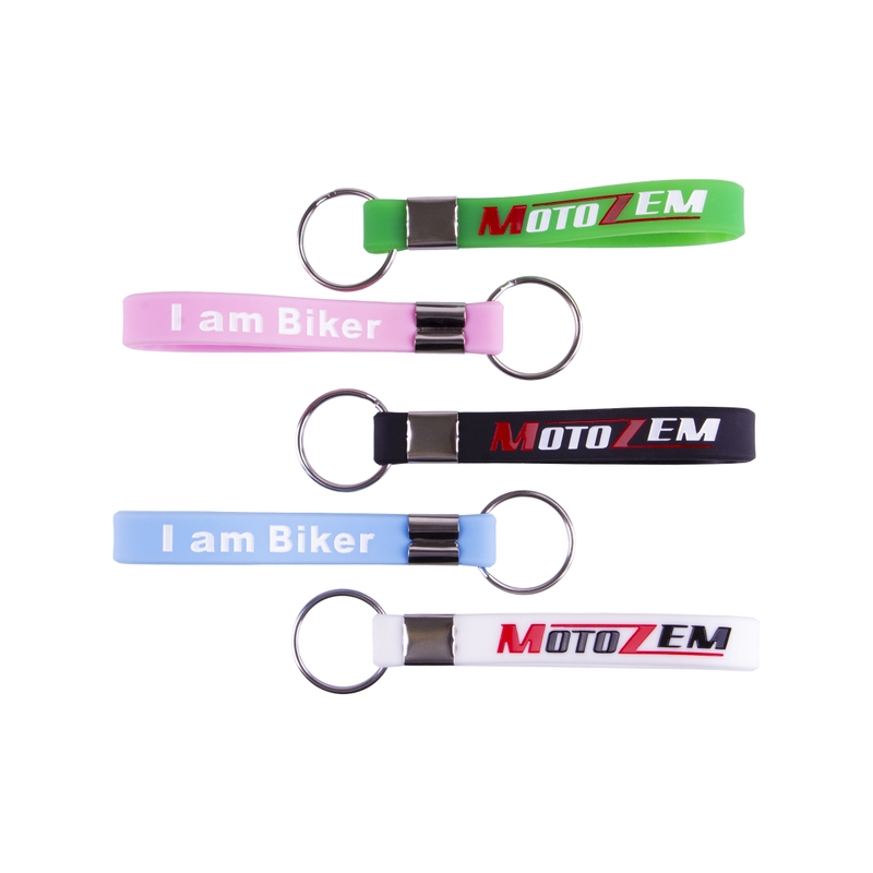 MotoZem nøglering sort