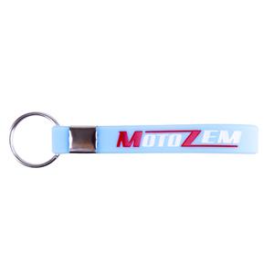 MotoZem nøglering blå