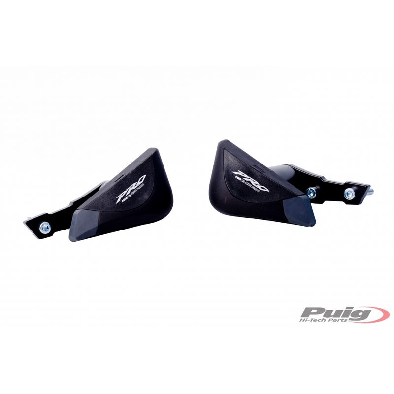 Padací protektory Puig PRO - Kawasaki ER-6N (12-15) černé