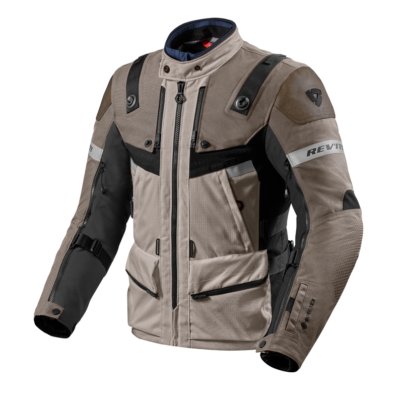 Revit Defender 3 GTX motorcykeljakke brun-sort