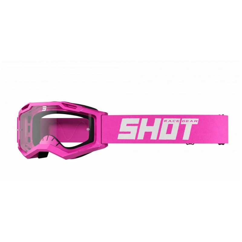 Motocross-briller Shot Assault 2.0 Solid fluo pink
