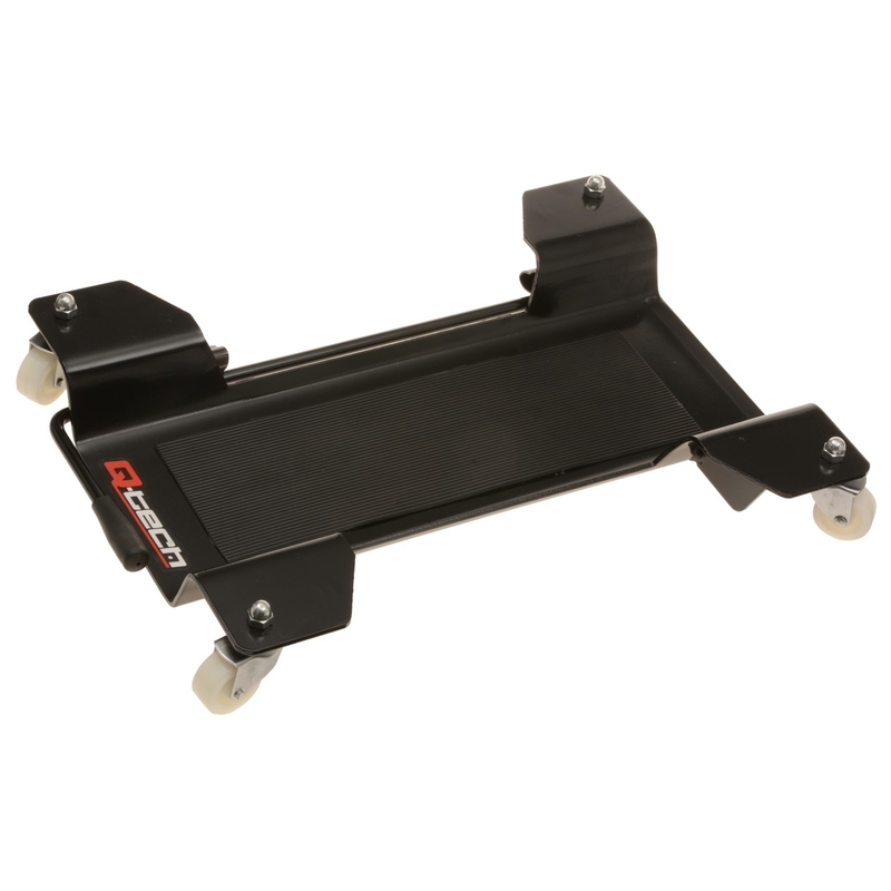 Q-Tech mobilpude under hovedstativ sort