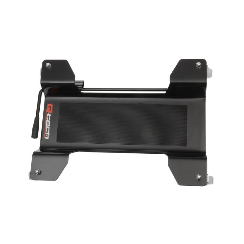 Q-Tech mobilpude under hovedstativ sort