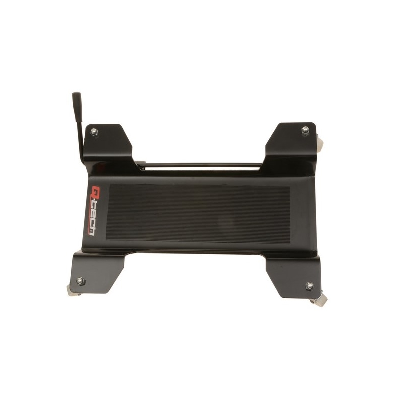 Q-Tech mobilpude under hovedstativ sort
