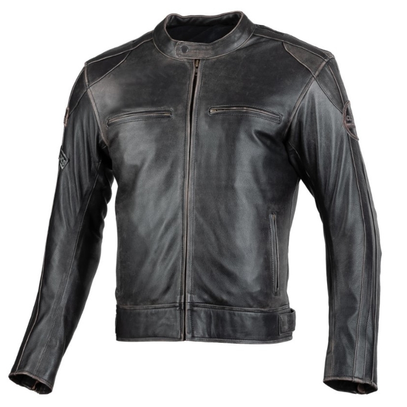 Bunda na motorku SECA Aviator II černo-hnědá