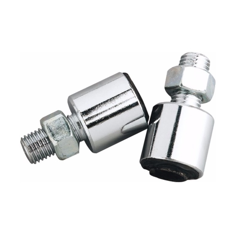 Anti-vibrationsadaptere til Honda, Kawasaki, Suzuki spejle 2 stk.