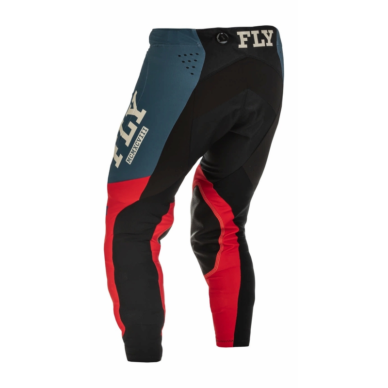 Motokrosové kalhoty FLY Racing Evolution DST 2022 červeno-šedé