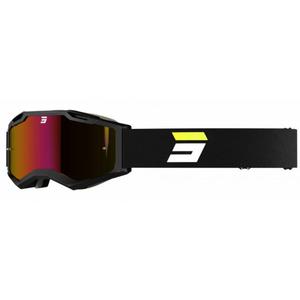 Motocross-briller Shot Iris 2.0 Tech fluogul-hvid-sort