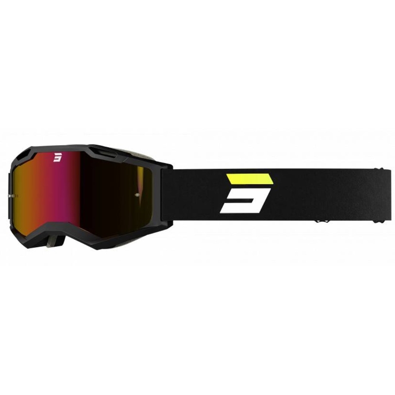 Motocross-briller Shot Iris 2.0 Tech fluogul-hvid-sort