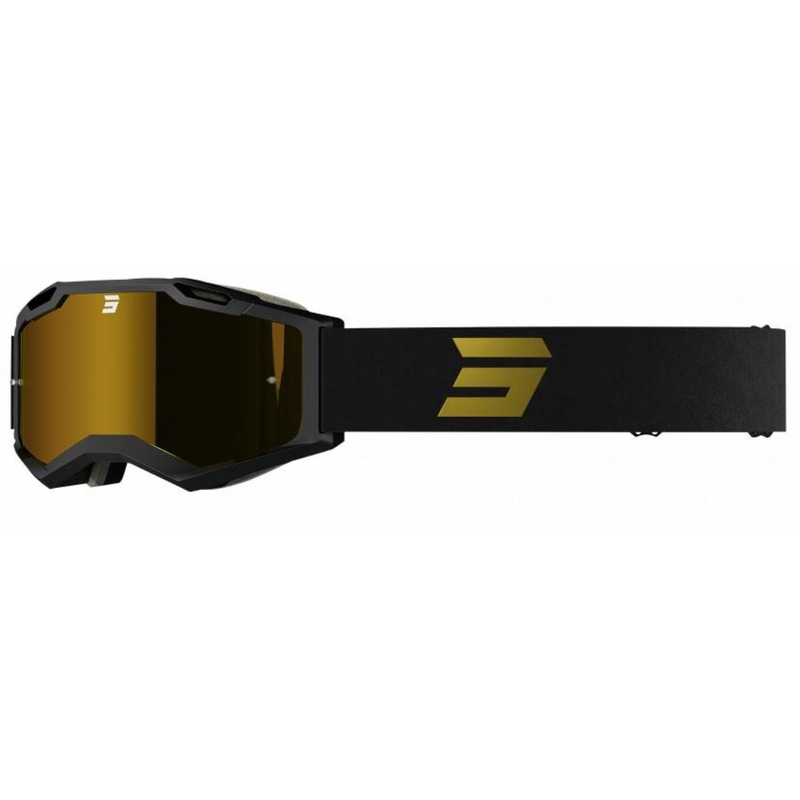 Motocross-briller Shot Iris 2.0 Tech sort-guld