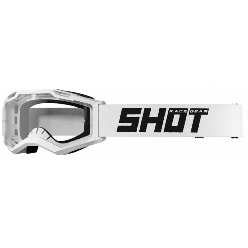 Motocross-briller Shot Assault 2.0 Solid hvid
