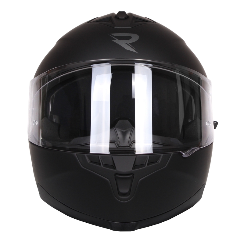 Integral motorcykelhjelm Street Racer Magna sort mat