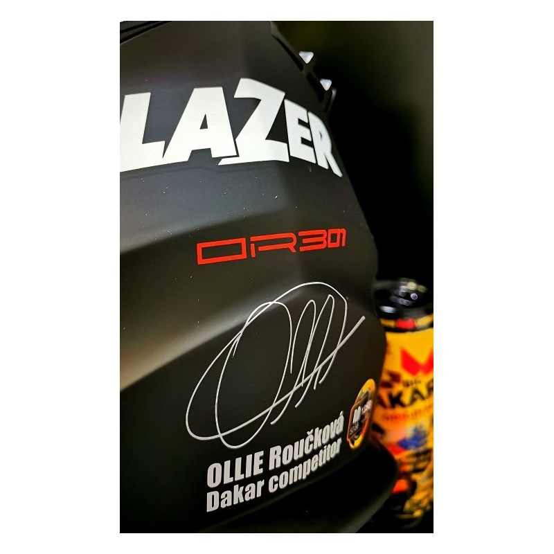 Motokrosová přilba Lazer OR301 Shock Replica černo-žluto-bílá