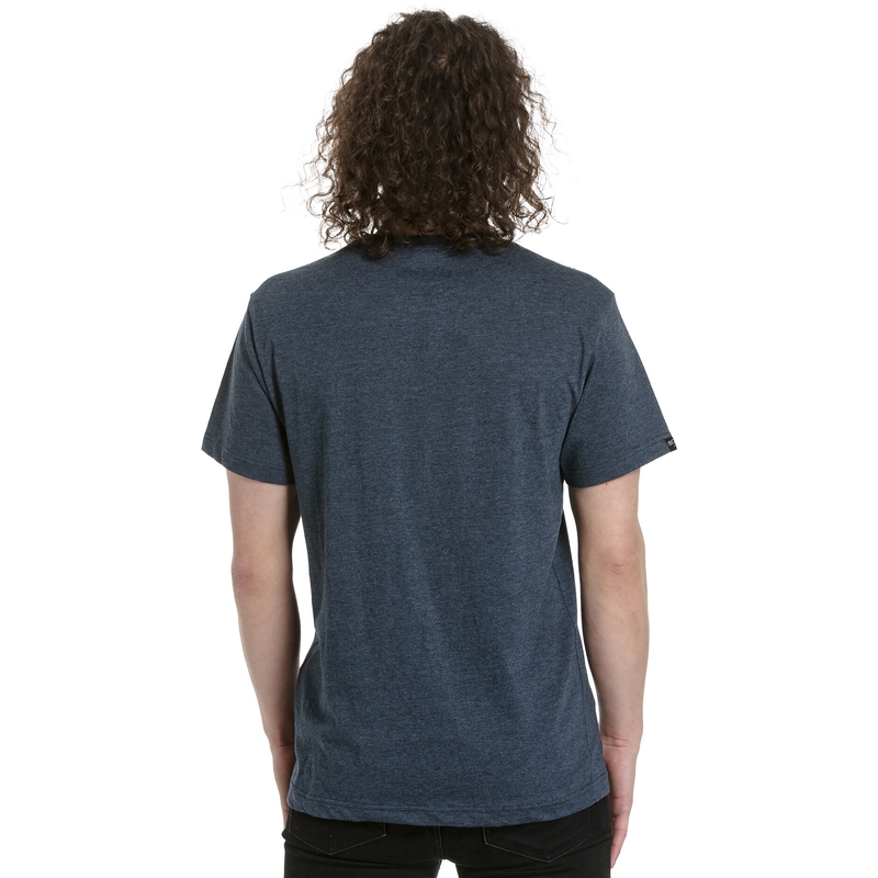T-shirt Meatfly Podium mørkeblå udsalg