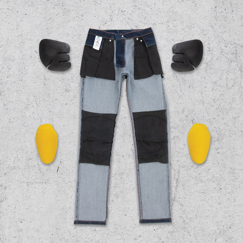 Oxford Original Approved Jeans Slim fit til kvinder, blå