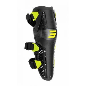 Knæbeskyttere Shot Airflow sort-fluogul
