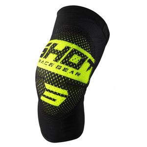 Knæbeskyttere Shot Airlight sort-fluogul