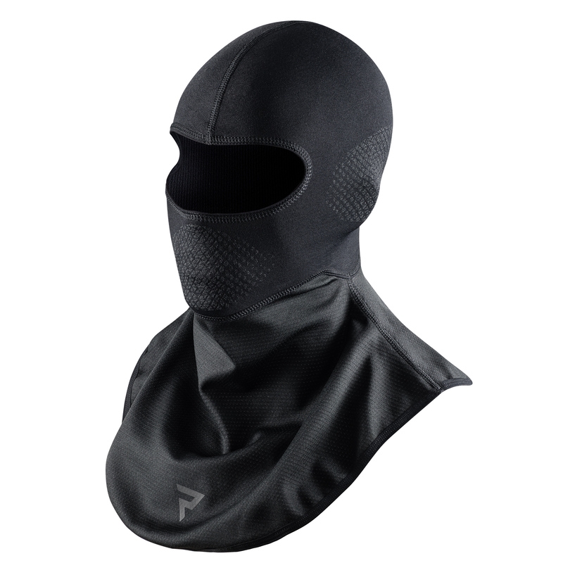 Rebelhorn Therm II Wind Black Termohætte til hjelm
