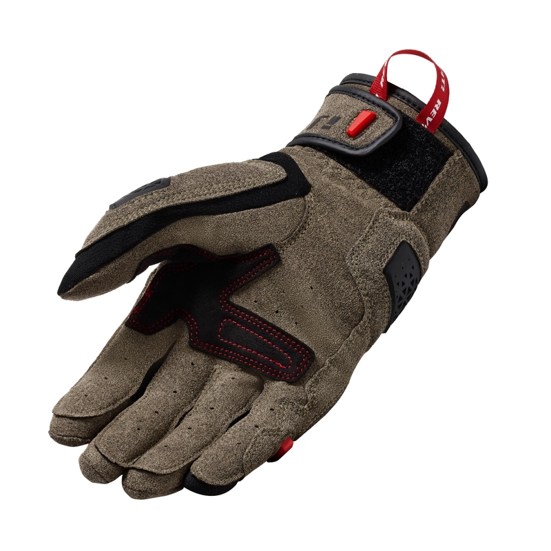 Motorcykelhandsker Revit Mangrove brun-sort