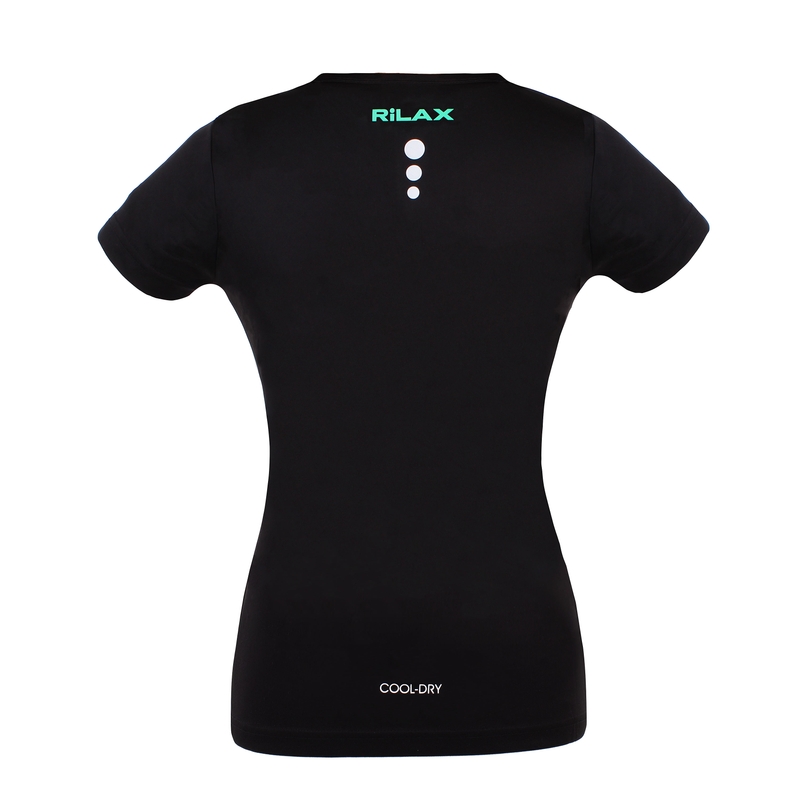 Funktionel T-shirt til kvinder Rilax Hrama sort