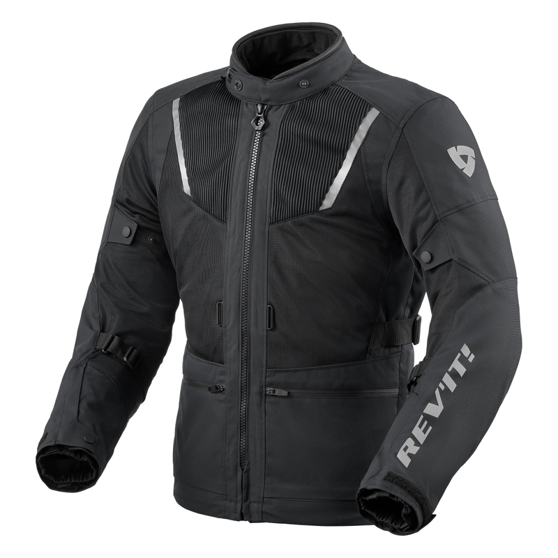 Motorcykeljakke Revit Levante 2 H2O sort